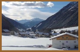 Haus Sonnblick / Ausblick im Winter